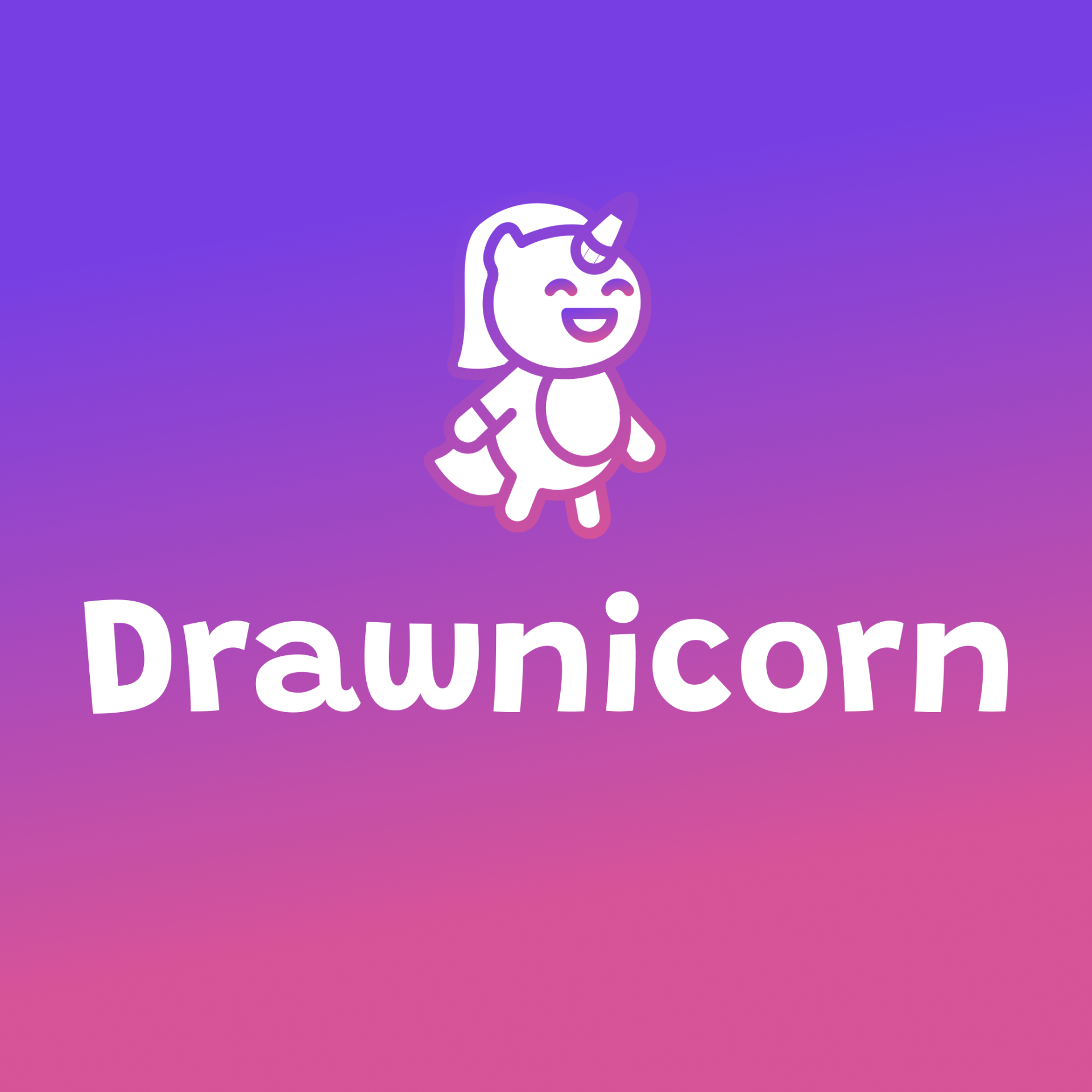 Drawnicorn logo